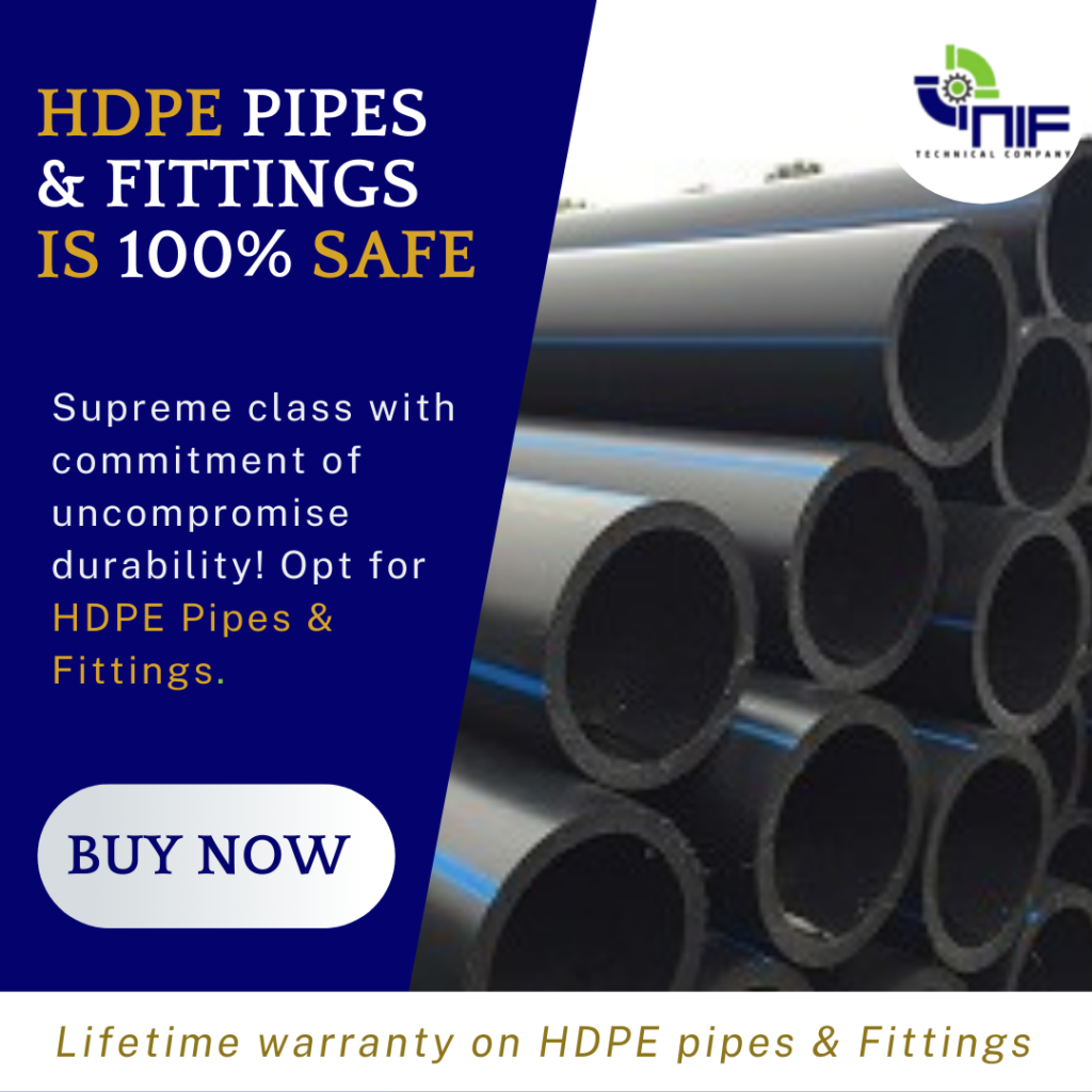 Trusted and Tested Dealer of High-Quality HDPE Pipes and Fittings
